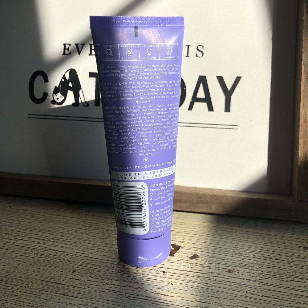 Generation clay brightening purple clay mask - Picture 2 of 2